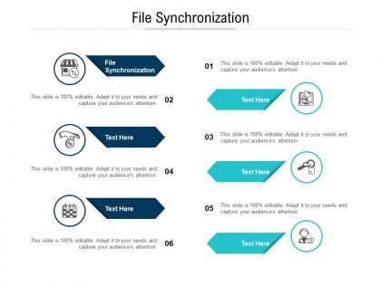 File synchronization ppt powerpoint presentation visual aids model cpb