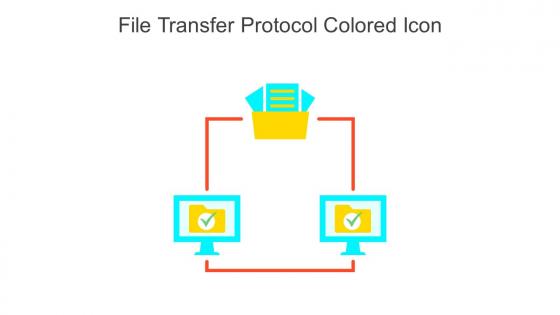 File Transfer Protocol Colored Icon In Powerpoint Pptx Png And Editable Eps Format