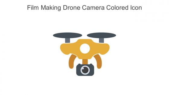 Film Making Drone Camera Colored Icon In Powerpoint Pptx Png And Editable Eps Format