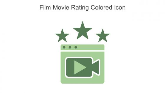 Film Movie Rating Colored Icon In Powerpoint Pptx Png And Editable Eps Format