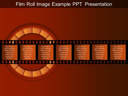 Film roll image example ppt presentation