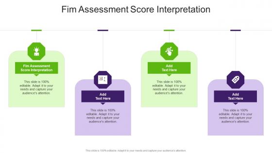 Fim Assessment Score Interpretation In Powerpoint And Google Slides Cpb