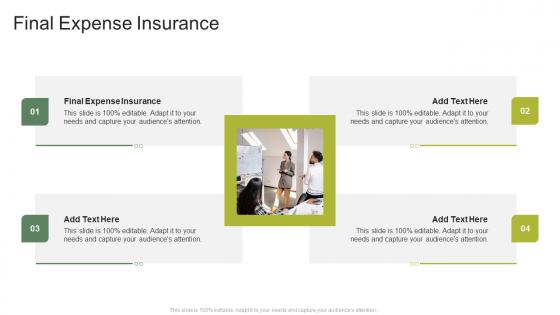 Final Expense Insurance In Powerpoint And Google Slides Cpb