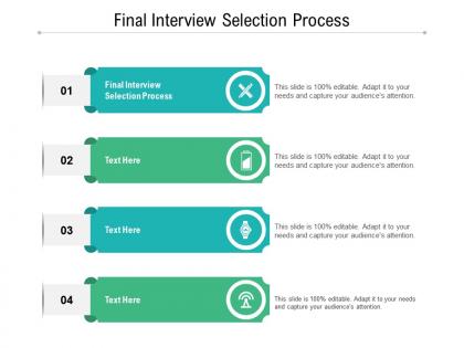 Final interview selection proces ppt powerpoint presentation portfolio file formats cpb