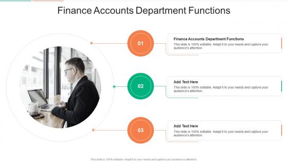 Finance Accounts Department Functions In Powerpoint And Google Slides Cpb