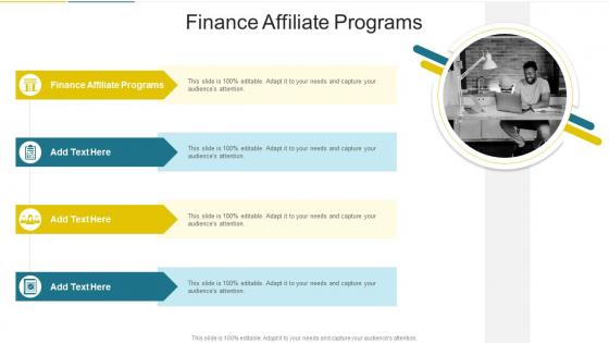 Finance Affiliate Programs In Powerpoint And Google Slides Cpb