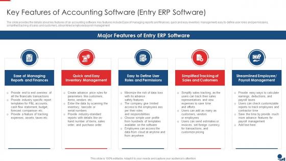 Finance And Accounting Key Features Of Accounting Software Entry Erp Software