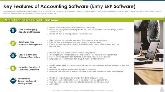 Finance and accounting transformation strategy key features of accounting software entry erp software