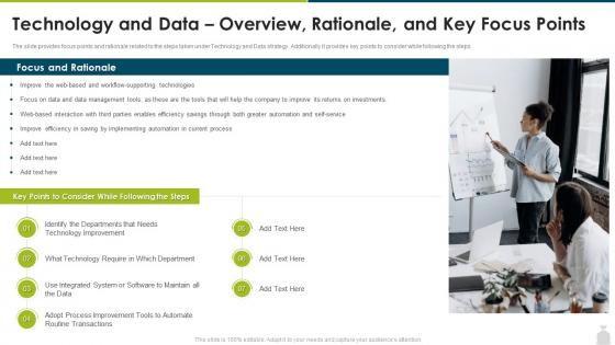 Finance and accounting transformation strategy technology and data overview rationale