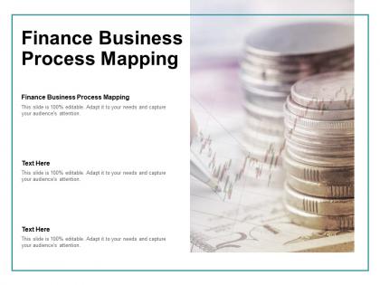 Finance business process mapping ppt powerpoint presentation ideas clipart cpb
