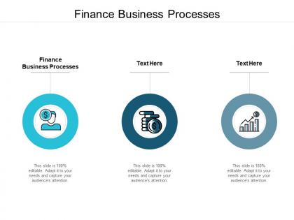Finance business processes ppt powerpoint presentation slides designs cpb
