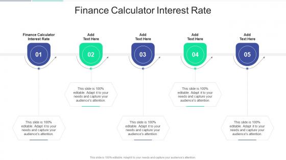 Finance Calculator Interest Rate In Powerpoint And Google Slides Cpb