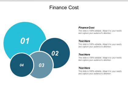 Finance cost ppt powerpoint presentation summary background designs cpb