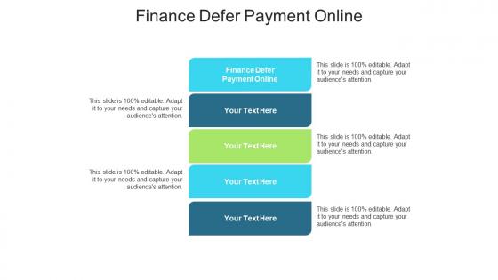 Finance defer payment online ppt powerpoint presentation pictures slide cpb