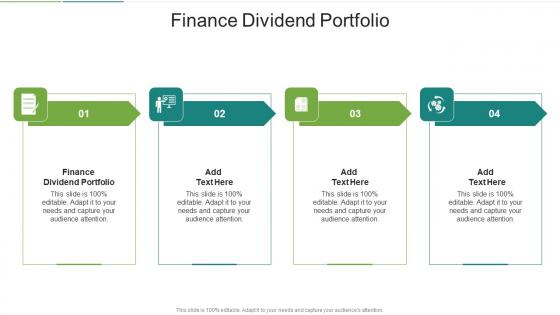 Finance Dividend Portfolio In Powerpoint And Google Slides Cpb