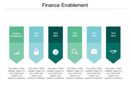 Finance enablement ppt powerpoint presentation file diagrams cpb