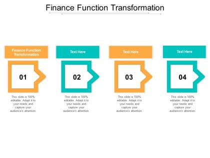 Finance function transformation ppt powerpoint presentation file objects cpb