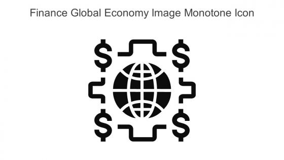 Finance Global Economy Image Monotone Icon In Powerpoint Pptx Png And Editable Eps Format