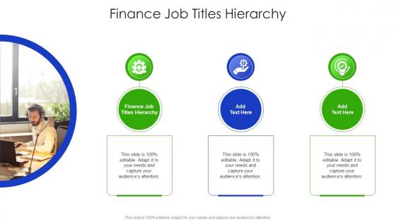 Finance Job Titles Hierarchy In Powerpoint And Google Slides Cpp