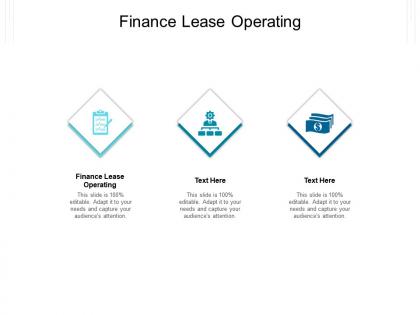 Finance lease operating ppt powerpoint presentation rules cpb