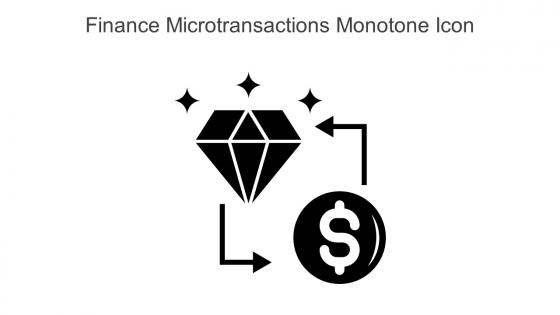 Finance Microtransactions Monotone Icon In Powerpoint Pptx Png And Editable Eps Format