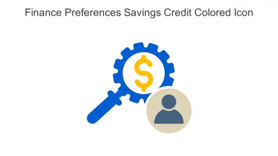 Finance Preferences Savings Credit Colored Icon In Powerpoint Pptx Png And Editable Eps Format
