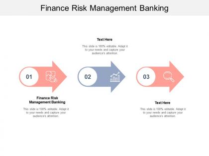 Finance risk management banking ppt powerpoint presentation show deck cpb