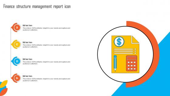 Finance Structure Management Report Icon
