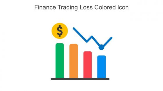 Finance Trading Loss Colored Icon In Powerpoint Pptx Png And Editable Eps Format