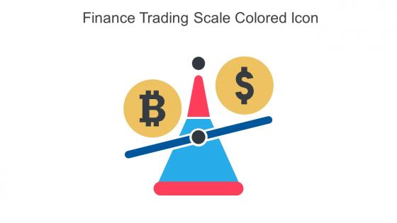 Finance Trading Scale Colored Icon In Powerpoint Pptx Png And Editable Eps Format