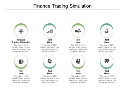 Finance trading simulation ppt powerpoint presentation portfolio cpb