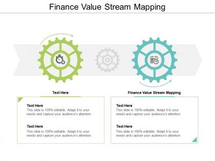 Finance value stream mapping ppt powerpoint presentation pictures background designs cpb