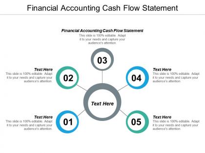 Financial accounting cash flow statement ppt powerpoint presentation infographic cpb
