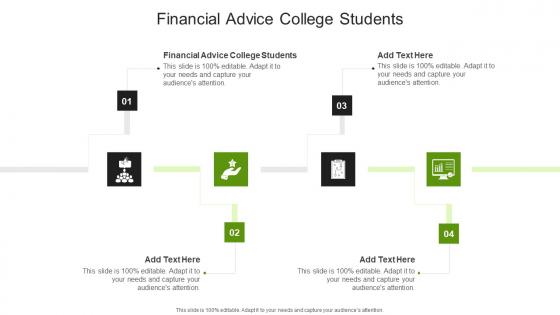 Financial Advice College Students In Powerpoint And Google Slides Cpb