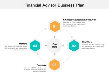 Financial advisor business plan ppt powerpoint presentation icon layouts cpb