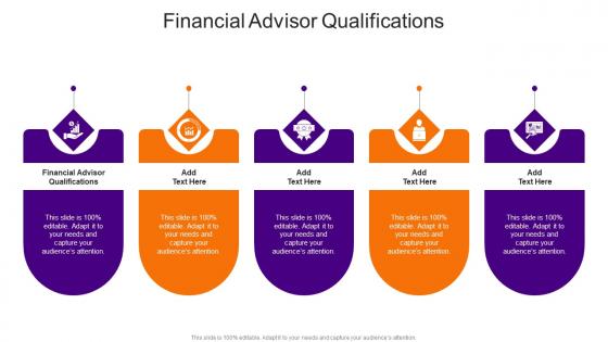 Financial Advisor Qualifications In Powerpoint And Google Slides Cpb