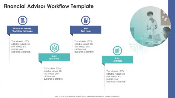 Financial Advisor Workflow Template In Powerpoint And Google Slides Cpb