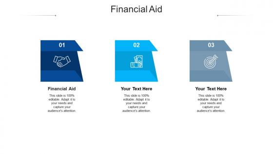 Financial aid ppt powerpoint presentation ideas slide cpb