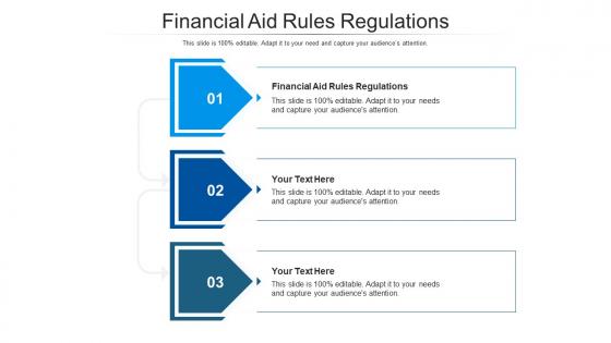 Financial aid rules regulations ppt powerpoint presentation layouts slide portrait cpb