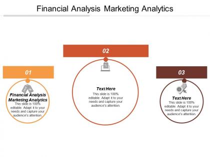 Financial analysis marketing analytics ppt powerpoint presentation file topics cpb