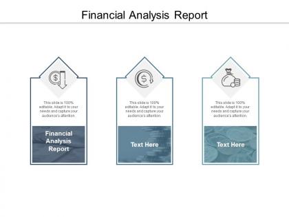 Financial analysis report ppt powerpoint presentation inspiration graphics tutorials cpb