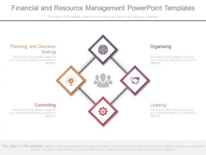 Financial and resource management powerpoint templates