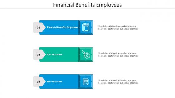 Financial benefits employees ppt powerpoint presentation summary background image cpb