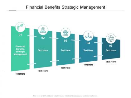 Financial benefits strategic management ppt powerpoint presentation outline cpb