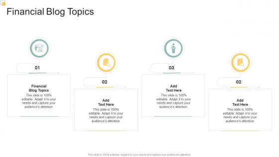 Financial Blog Topics In Powerpoint And Google Slides Cpb