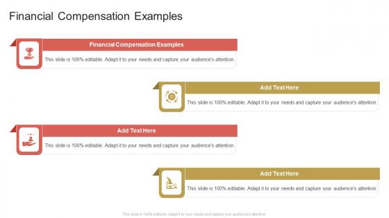 Financial Compensation Examples In Powerpoint And Google Slides Cpb