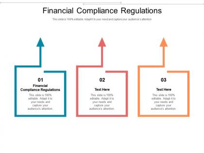 Financial compliance regulations ppt powerpoint presentation portfolio summary cpb