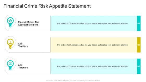 Financial Crime Risk Appetite Statement In Powerpoint And Google Slides Cpb