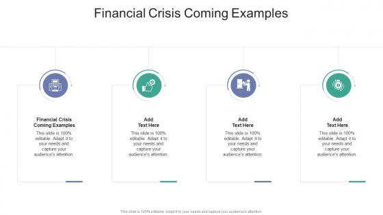 Financial Crisis Coming Examples In Powerpoint And Google Slides Cpb