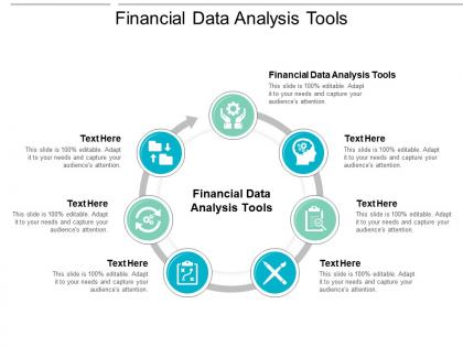 Financial data analysis tools ppt powerpoint presentation pictures template cpb